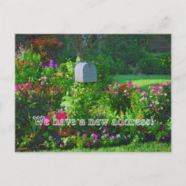 Postal De Anuncios Tenemos una nueva dirección