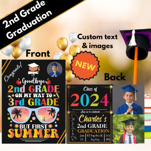 Postal De Anuncios Texto e imágenes personalizados para graduados Gra