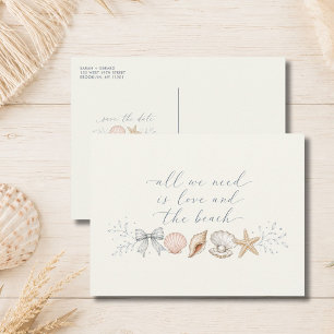 Postal De Anuncios Todo lo que necesitamos es amor & Boda de playa Gu