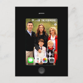 Postal De Anuncios Toma tu selfie una foto de Feliz Navidad