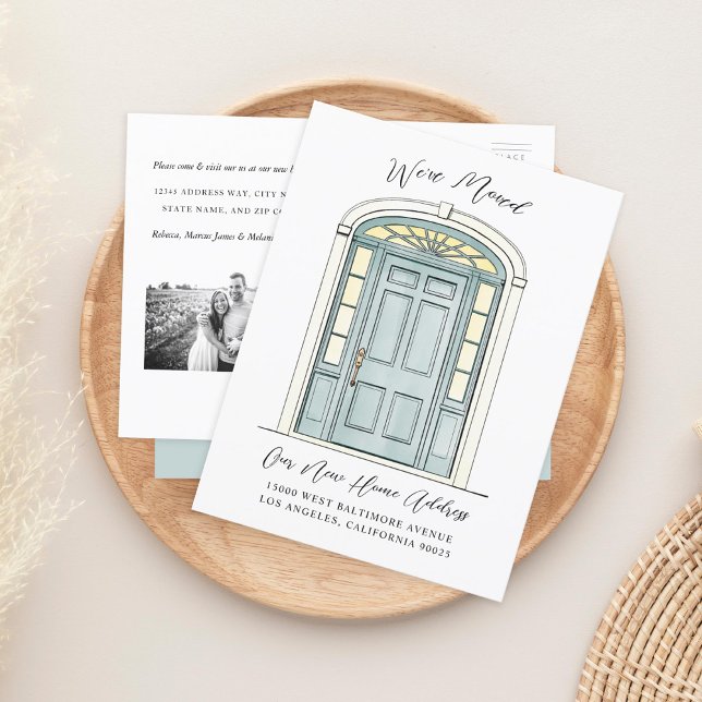 Postal De Anuncios Tradicional movimiento de Ilustracion de puertas c (Subido por el creador)