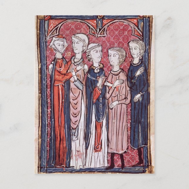 Postal De Anuncios Un compromiso, de 'Decrets de Gratien' (Anverso)