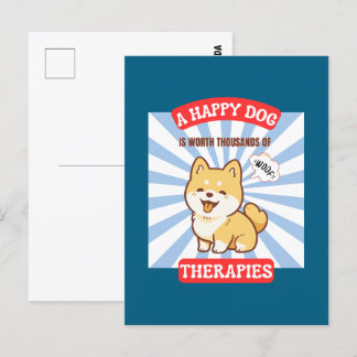 Postal De Anuncios Un perro feliz perro lindo