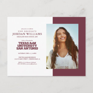 Postal De Anuncios Universidad A&M de Texas-San Antonio