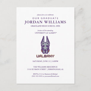 Postal De Anuncios Universidad de Albany Great Danes