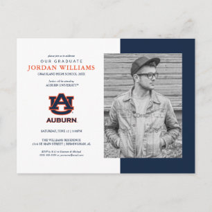 Postal De Anuncios Universidad de Auburn   Futuro graduado de Auburn