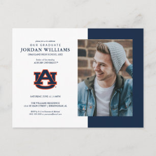 Postal De Anuncios Universidad de Auburn   Futuro graduado de Auburn