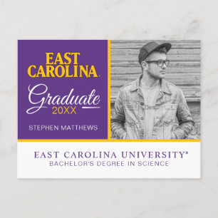 Postal De Anuncios Universidad de Carolina del Este Carolina del Es