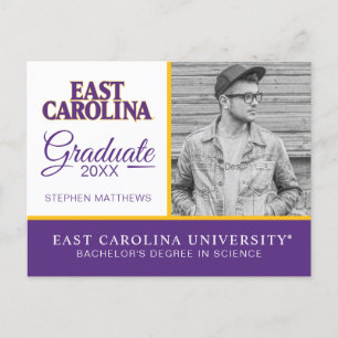 Postal De Anuncios Universidad de Carolina del Este Carolina del Es