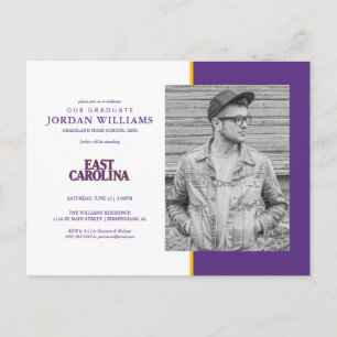 Postal De Anuncios Universidad de Carolina del Este Carolina del Es