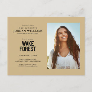 Postal De Anuncios Universidad de Wake Forest   Wake Forest