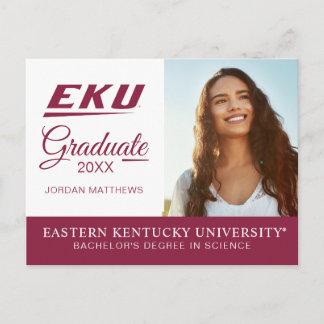 Postal De Anuncios Universidad del Este de Kentucky | EKU