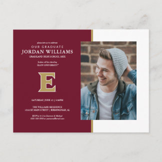 Postal De Anuncios Universidad Elon E | Graduación
