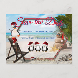 Postal De Anuncios Vacaciones de navidades Guardar la fecha