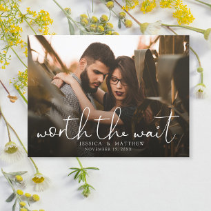 Postal De Anuncios Vale la pena el guión fotográfico Boda de espera S