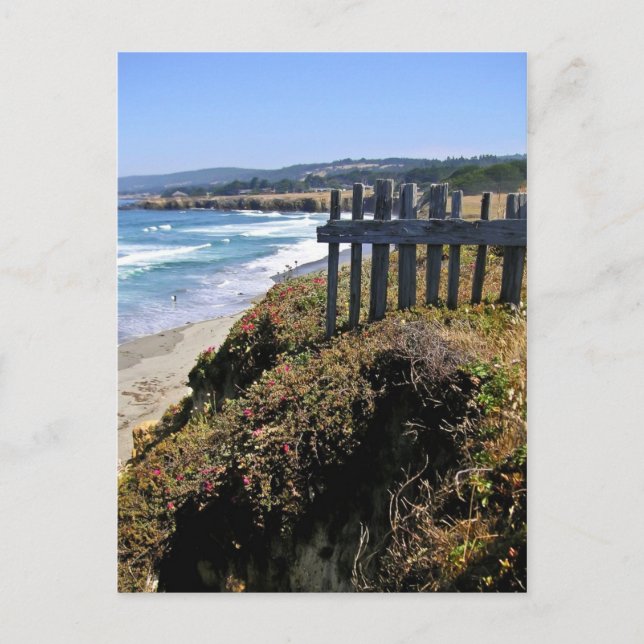 Postal De Anuncios Valla en el borde del acantilado (Anverso)