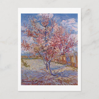Postal De Anuncios Van Gogh | Árbol de turba de flores | Nueva direcc