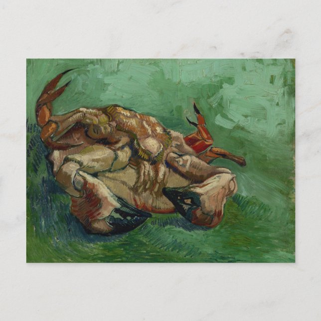 Postal De Anuncios Van Gogh | Cangrejo en la espalda | Cambio de dire (Anverso)