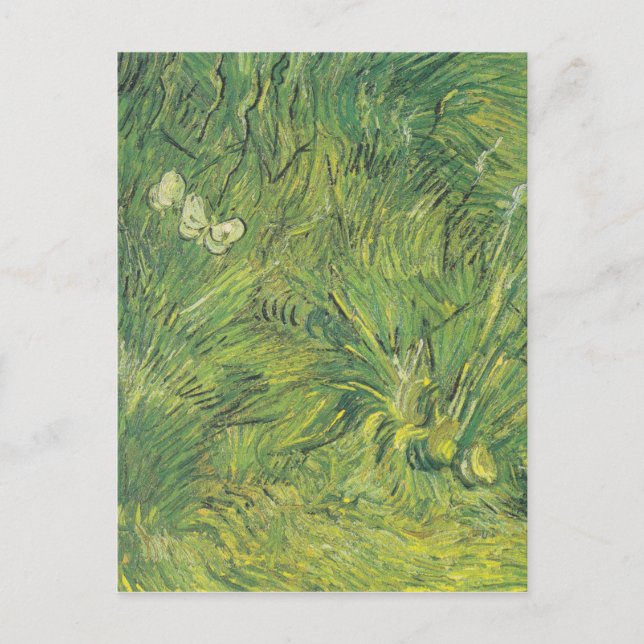 Postal De Anuncios Van Gogh | Mariposas | Nueva dirección (Anverso)