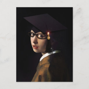 Postal De Anuncios Vermeer Pearl Earring Graduation Cap