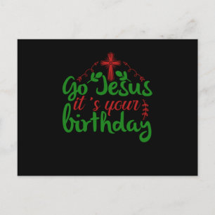 Postal De Anuncios Vete jesus es tu cumpleaños