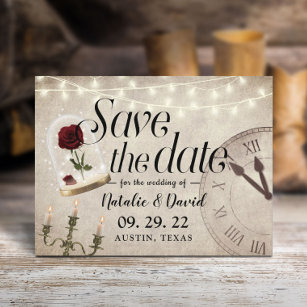 Postal De Anuncios Vintage Fairytale Wedding Save the Date