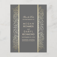 Vintage Save the Date -Dormir al bebé con amor Fil