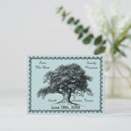 Postal De Anuncios Vintage Tree Outdoor Rustic Family Reunion