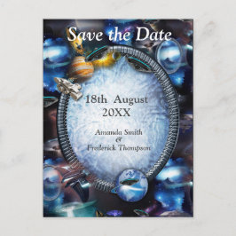 Postal De Anuncios Visitantes del espacio de la galaxia