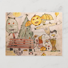Postal De Anuncios Víspera de todos los santos en your backyard
