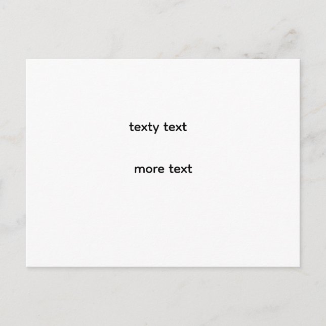 Postal De Anuncios waefwef announcement postcard (Anverso)