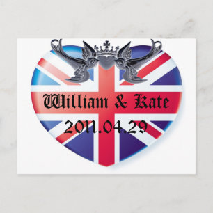 Postal De Anuncios William & Kate 2011.04.29 Salva la Fecha