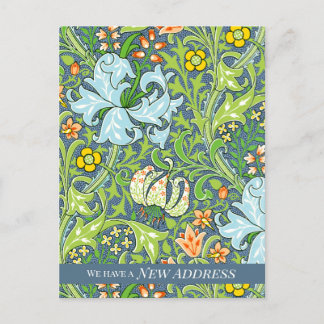 Postal De Anuncios William Morris Golden Lily CC1223 en movimiento