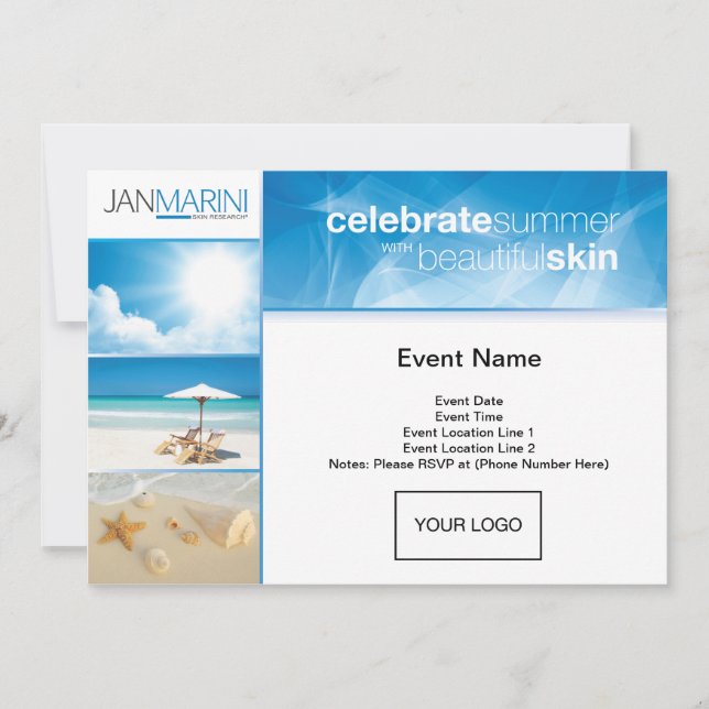 Postal de apertura de verano (Anverso)