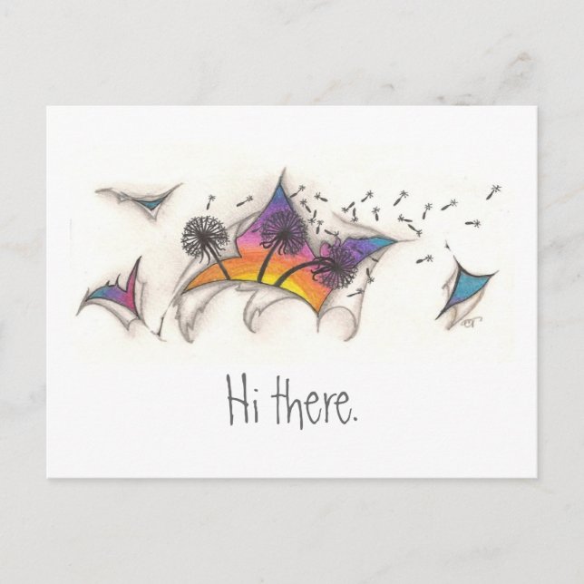 Postal de apertura desgarrada (Anverso)