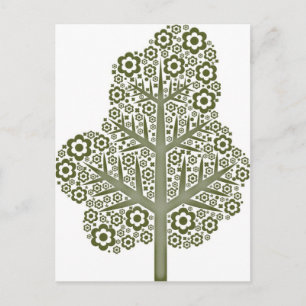 Postal de árbol