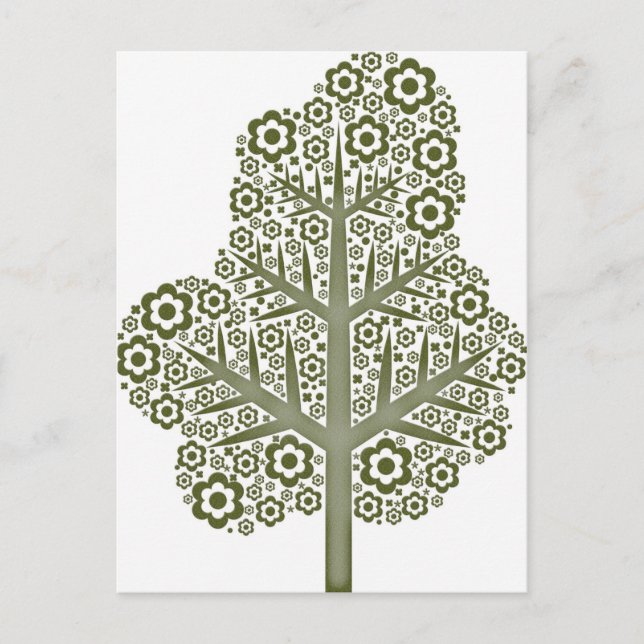 Postal de árbol (Anverso)