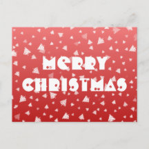 Postal de árbol de Navidad