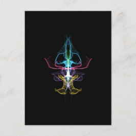 Postal de árbol eléctrico