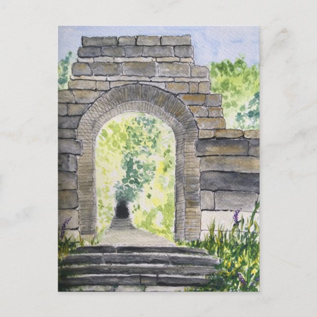 Postal de Arco de Rivington Terrace Gardens (Anverso)