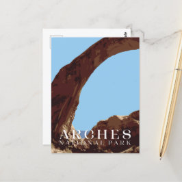 Postal de arcos, tarjeta de parque nacional