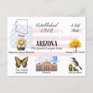 Postal de Arizona | Temas y puntos de referencia e