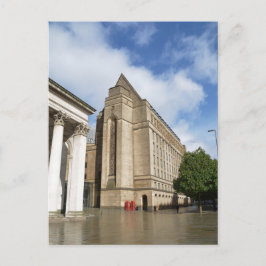 postal de arquitectura de Manchester