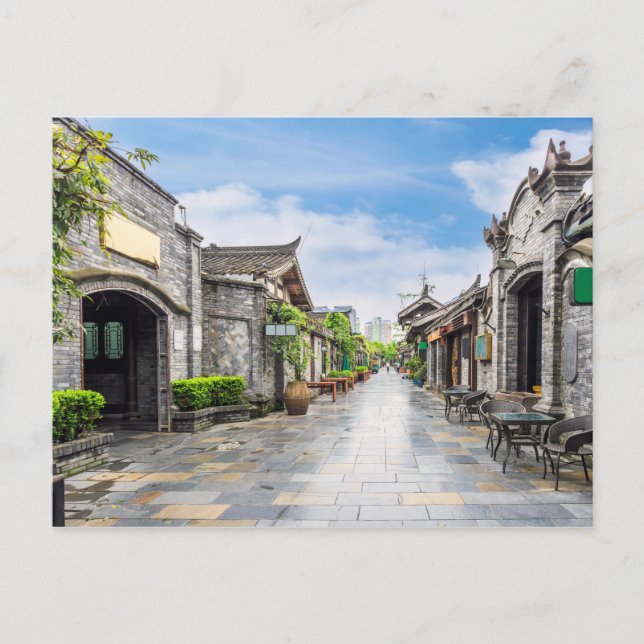 postal de arquitectura oriental (Anverso)