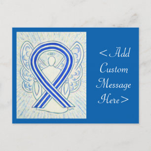 Postal de arte Angel Personalizado de la cinta de