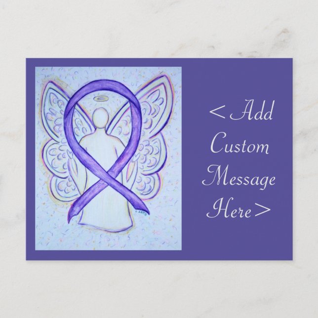 Postal de arte Angel Personalizado de la cinta de  (Anverso)