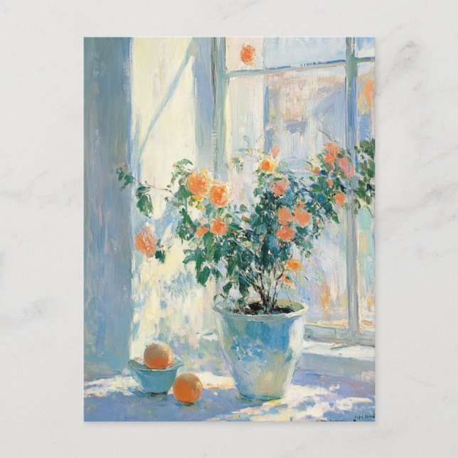 Postal de arte de Claude Manet (Anverso)