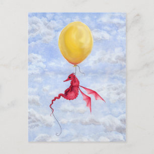 Postal de arte de Dragon Fantasy - Arriba en el ai