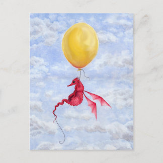 Postal de arte de Dragon Fantasy - Arriba en el ai