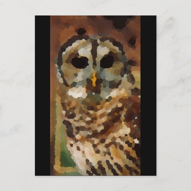 Postal de arte de JTG "Observer" (Anverso)